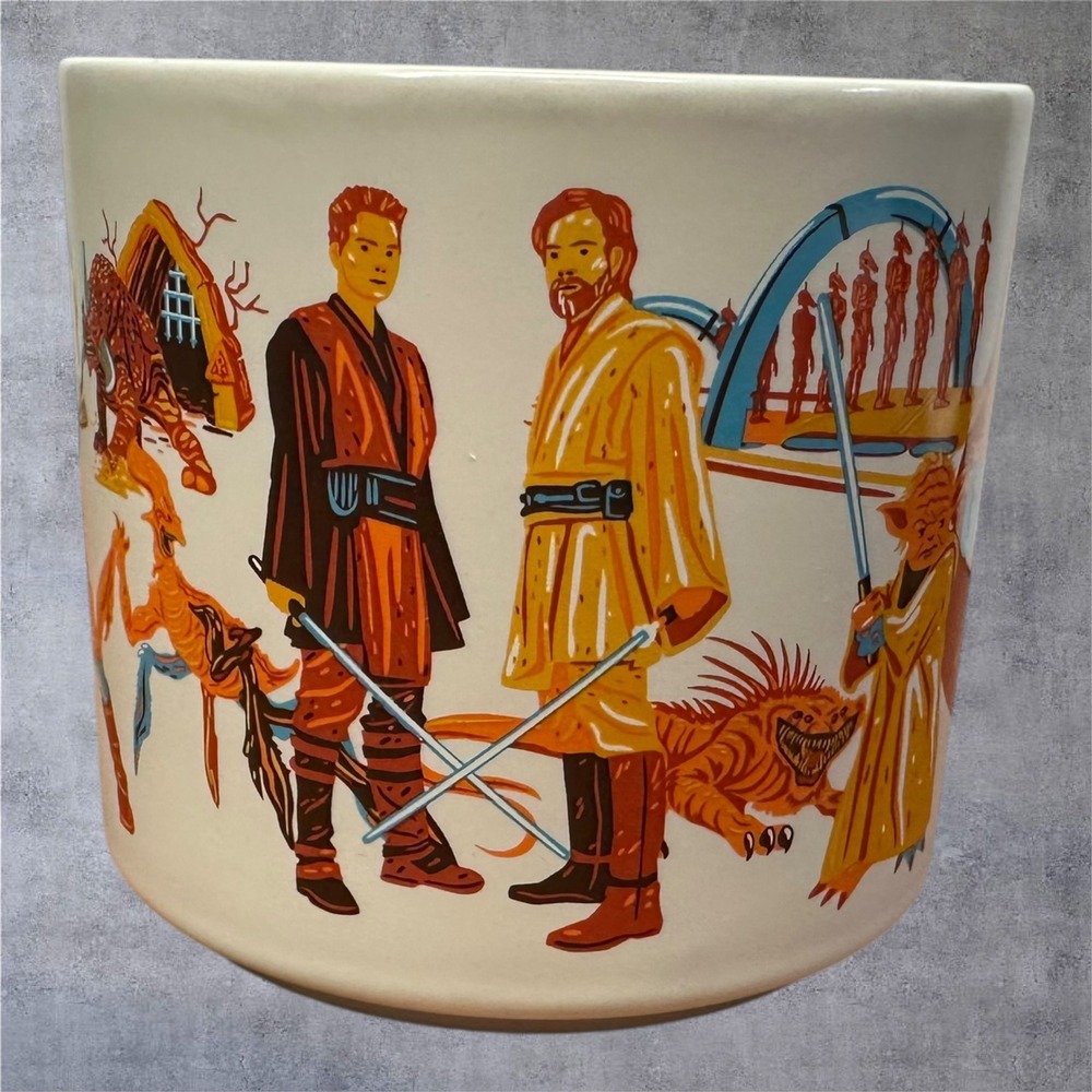 Starbucks Discovery Series Star Wars Geonosis Mug 14oz New In Box 2025 White Red - Picture 3 of 10